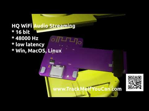 HQ WiFi Audio Reciever - for sound installation / spatial audio and more